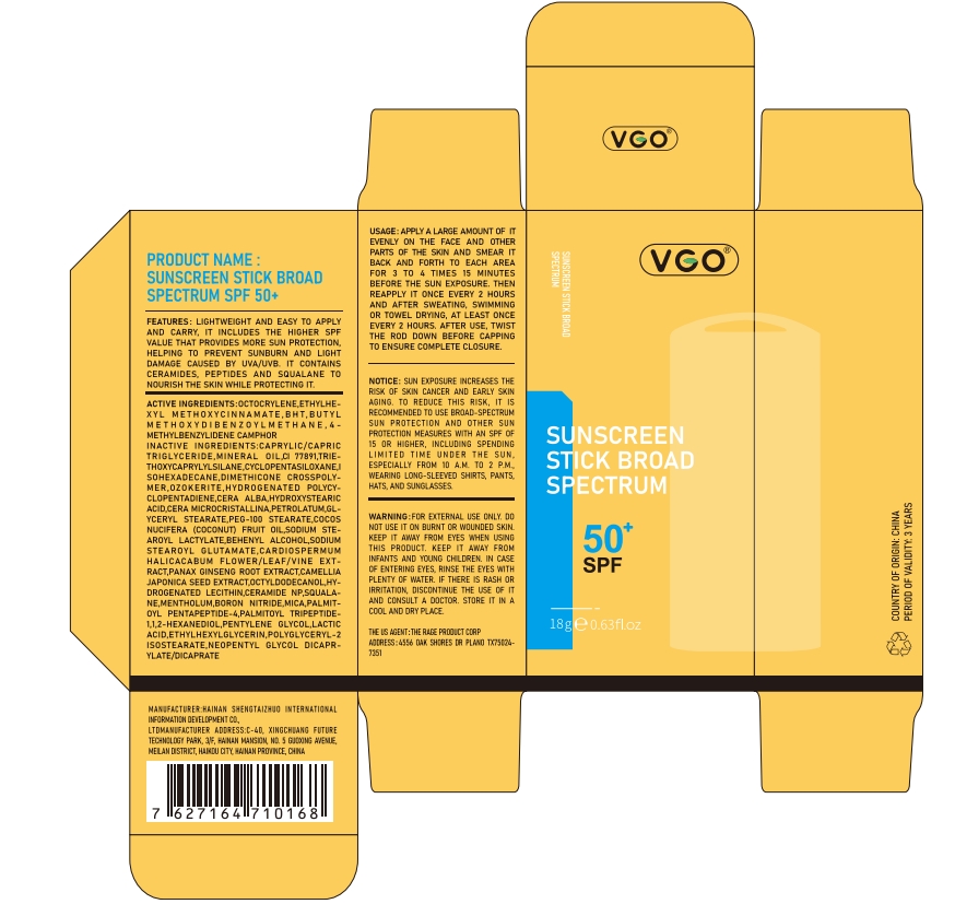 VGO SUNSCREEN STICK BROAD SPECTRUM