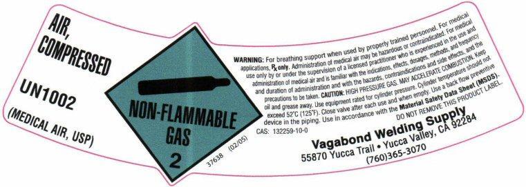 Vagabond hp air sl Label