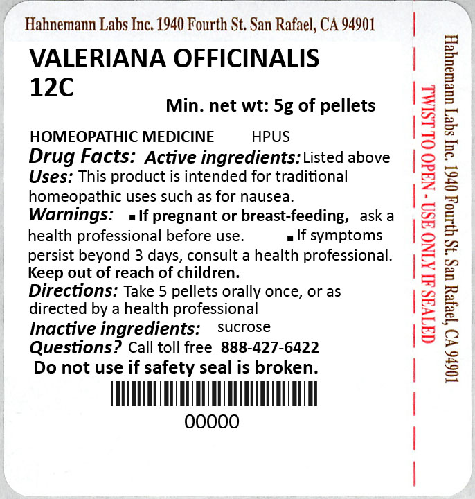 Valeriana Officinalis 12C 5g