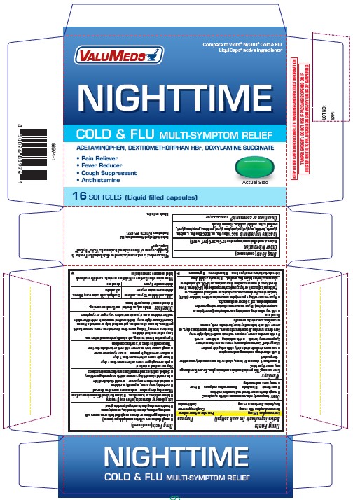 Valumed Nighttime Softgel 16ct