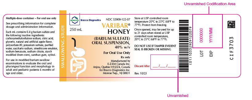 Varibar Honey Internal Label 10-23 CIF3703