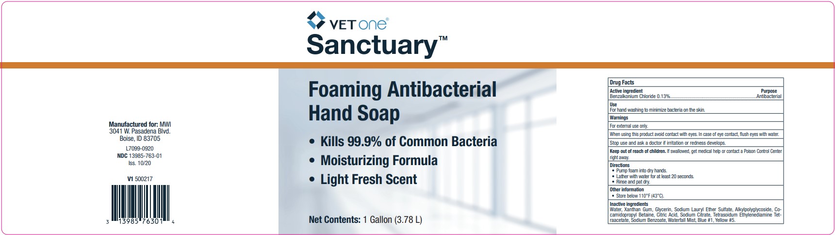 VetOne Sanctuary Hand Soap - 1 Gal