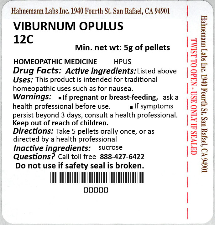 Viburnum Opulus 12C 5g