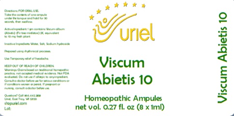 Viscum Abietis 10 Ampules