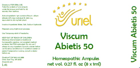 Viscum Abietis 50 Ampules