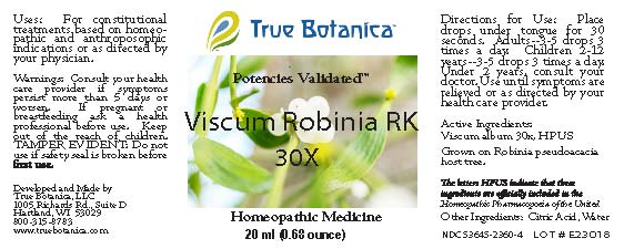 Viscum Robinia RK 30X