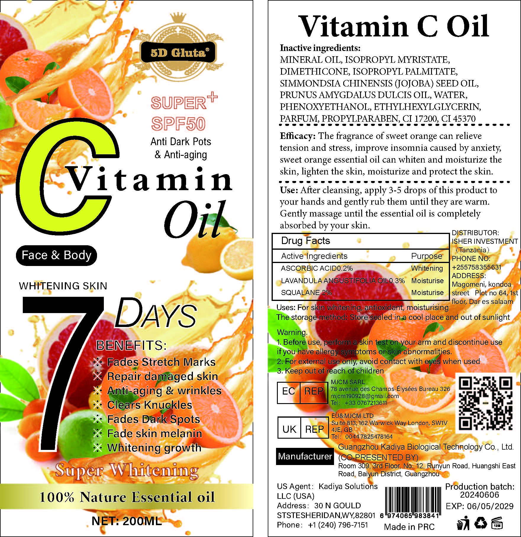 Vitamin C Oil