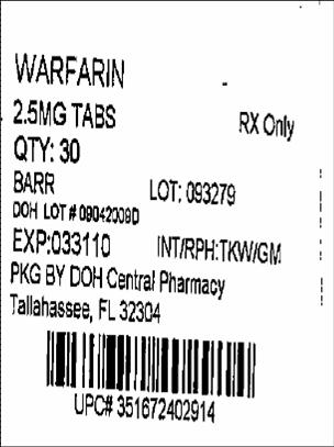 Label Image for 2.5mg