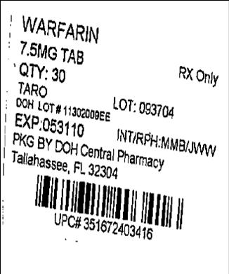Label Image for 7.5mg
