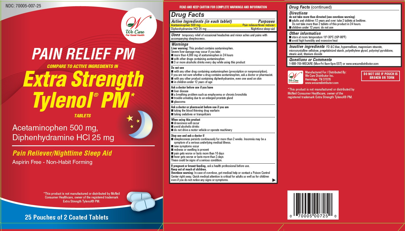 Pain Relief Pm | Acetaminophen And Diphenhydramine Hydrochloride Tablet Breastfeeding