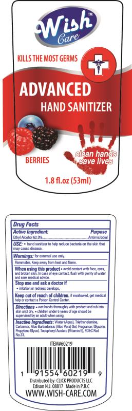 Advanced Hand Sanitizer Berries | Ethyl Alcohol Gel while Breastfeeding