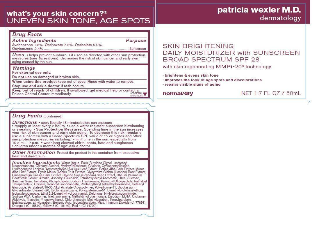 DailyMed - PATRICIA WEXLER SKIN BRIGHTENING DAILY 