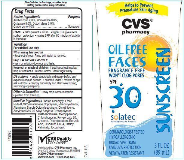 Cvs Pharmacy Oil Free Faces Spf 30 Breastfeeding