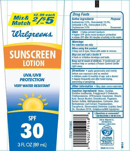 Walgreens Sunscreen Spf 30 | Avobenzone Homosalate Octocrylene Oxybenzone Lotion while Breastfeeding