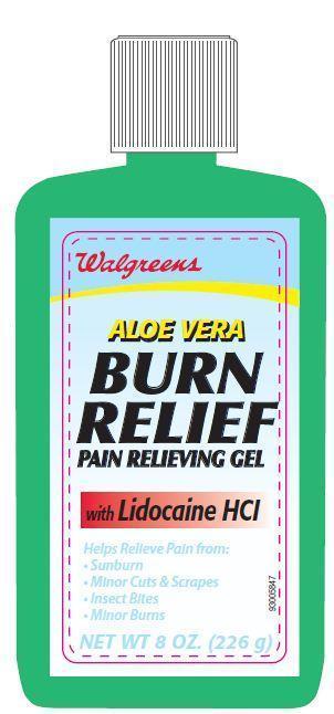 Walgreens Aloe Vera Burn Relief Pain Relieving | Lidocaine Hydrochloride Gel while Breastfeeding