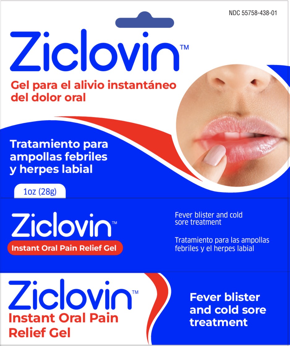 PDP Ziclovin Oral Pain