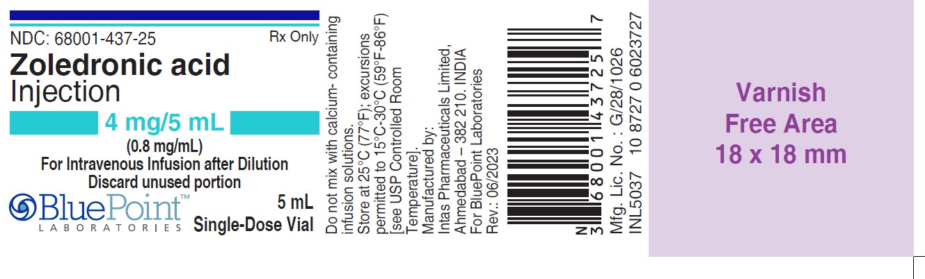 Zoledronic acid Injection Label