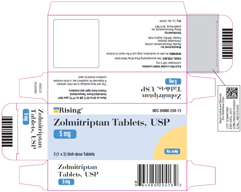 Zolmitriptan-Tab-5mg-label