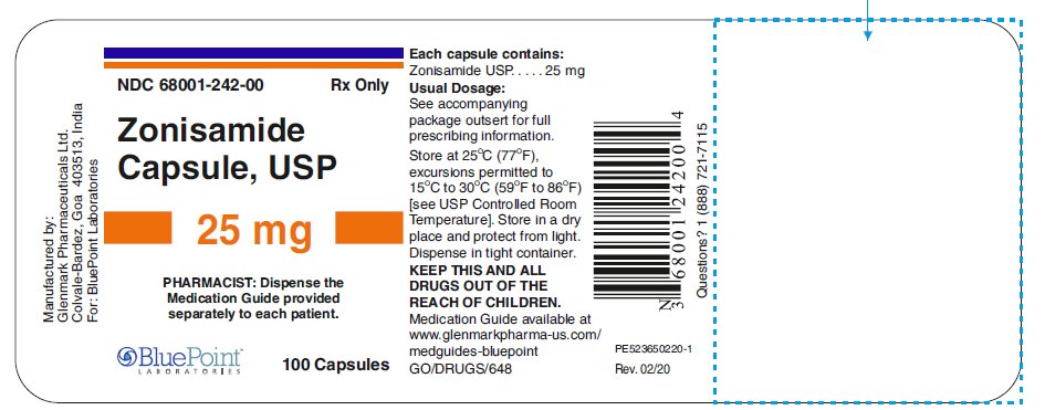 Zonisamide Capsule USP 25 mg