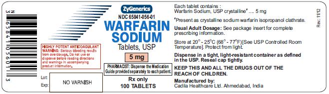 warfarin sodium tablet