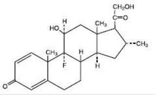 structured product formula for Desoximetasone