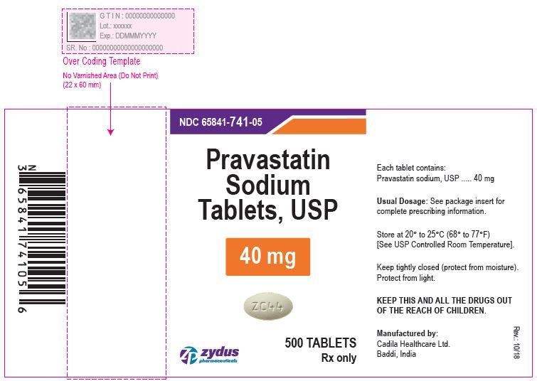 Pravastatin Sodium Tablets, 40 mg