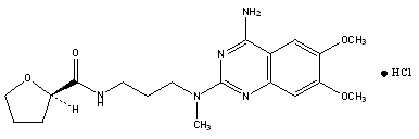 Alfuzosin Hydrochloride Structural Formula