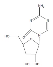 Structure of Azacitidine