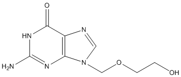 Acyclovir Structural Formula