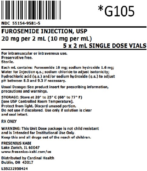 20mg per 2mL (10mg per mL) 5x2mL single dose vials bag label