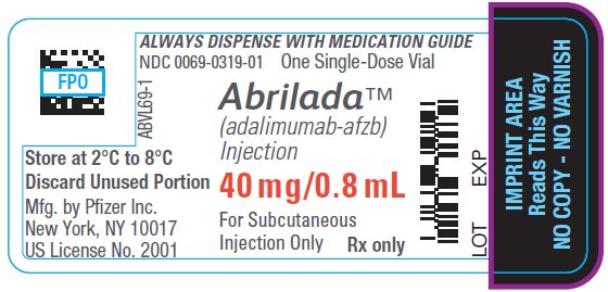 PRINCIPAL DISPLAY PANEL - 0.8 mL Vial Label
