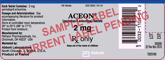 PRINCIPAL DISPLAY PANEL –2mg 100 Tablet Bottle Label
