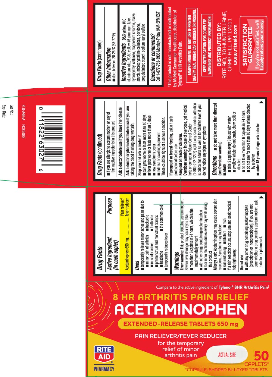 Acetaminophen 650 mg