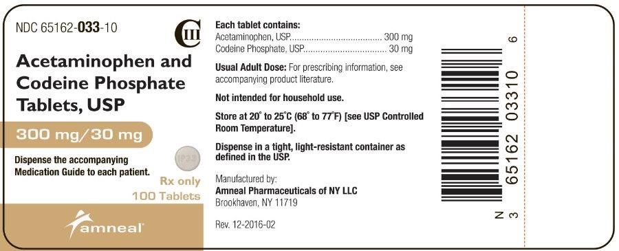 100 mg/30 mg Label