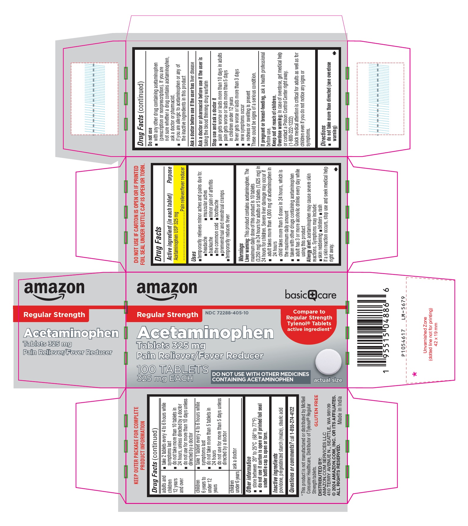 PACKAGE LABEL-PRINCIPAL DISPLAY PANEL 325 mg (100 Tablets Bottle Carton)