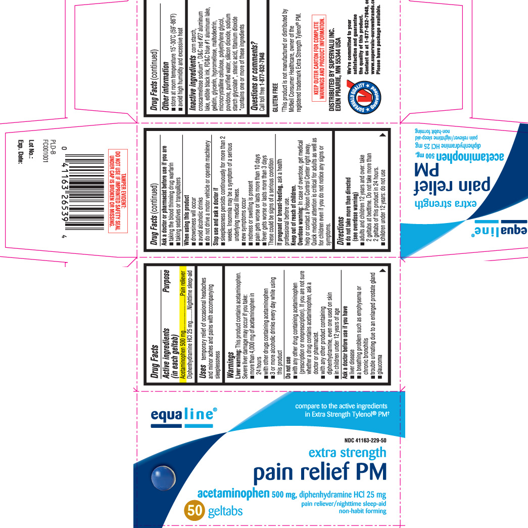 Pain Relief Pm Extra Strength | Acetaminophen, Diphenhydramine Hcl Tablet Breastfeeding