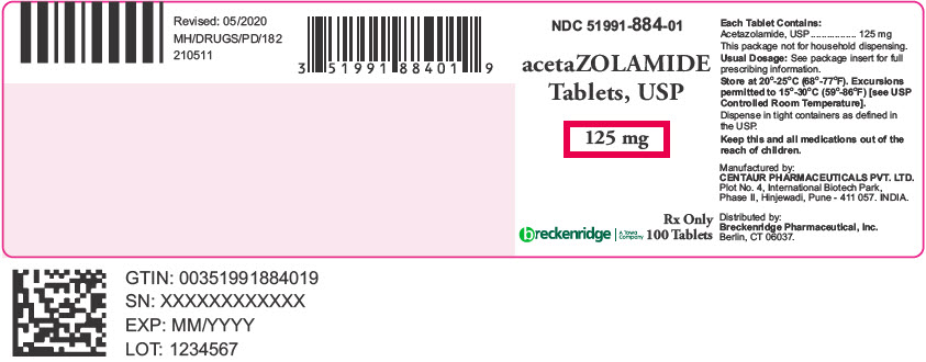 PRINCIPAL DISPLAY PANEL - 125 mg Tablet Bottle Label