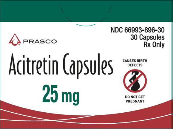 Acitretin 25 mg 30 count carton