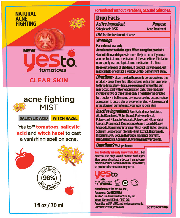 Yes To® Tomatoes Acne Fighting Mist