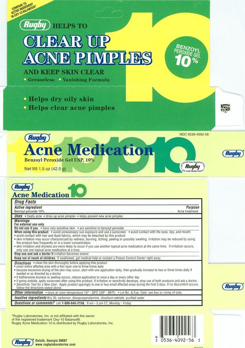 Acne Medication Gel 10