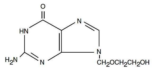 Chemical Structure-Acyclovr