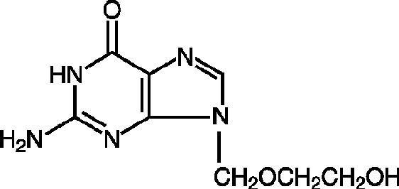 Chemical Structure-Acyclovir