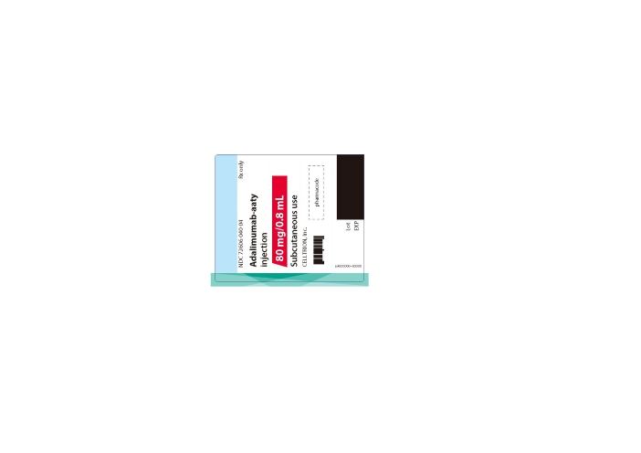 PRINCIPAL DISPLAY PANEL - 80 mg/0.8 mL Auto-injector Label