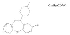Loxapine (base). Loxapine, a dibenzoxazepine compound, represents a subclass of tricyclic antipsychotic agents, chemically distinct from the thioxanthenes, butyrophenones, and phenothiazines. Chemical