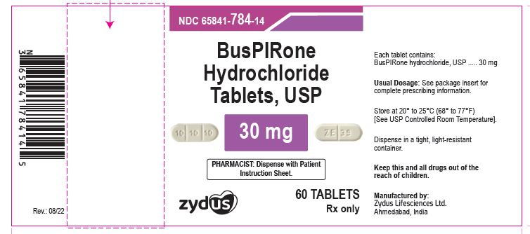 Buspirone Hydrochloride Tablets USP, 30 mg