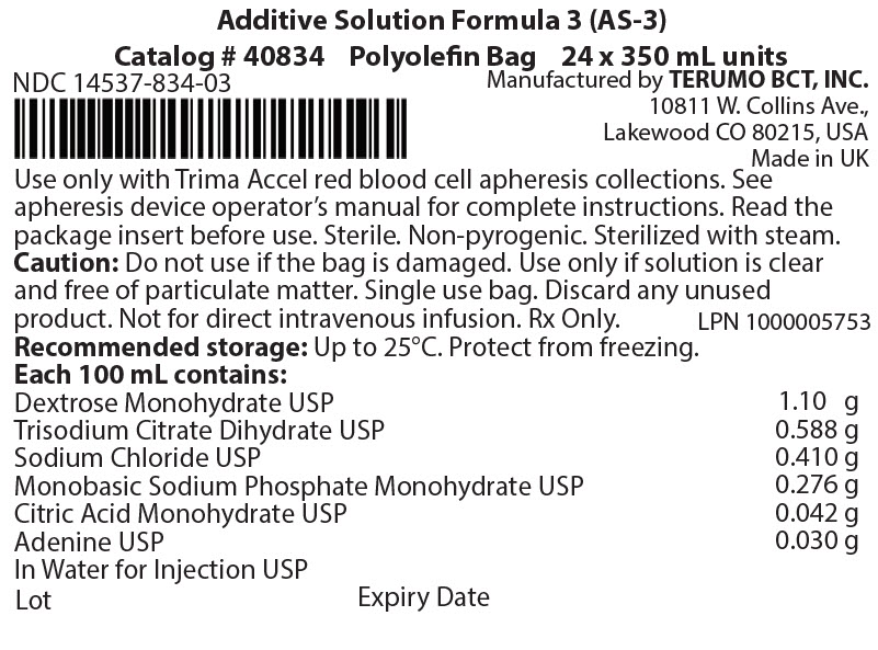 PRINCIPAL DISPLAY PANEL - 350 mL Bag Case Label