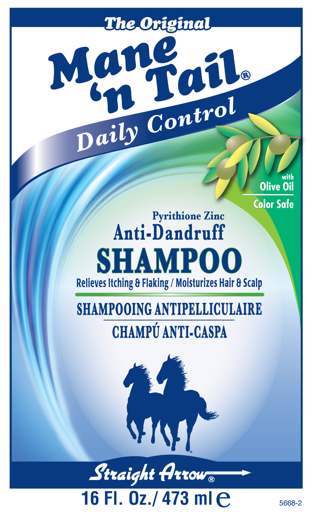 AD Shampoo Front Label