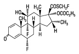 fluticasone propionate chemical structure