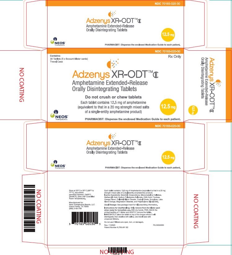 PRINCIPAL DISPLAY PANEL - 12.5 mg Tablet Blister Pack Carton