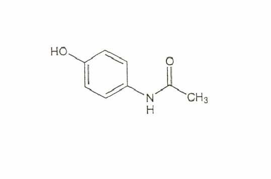 Acetaminophen Molecule
